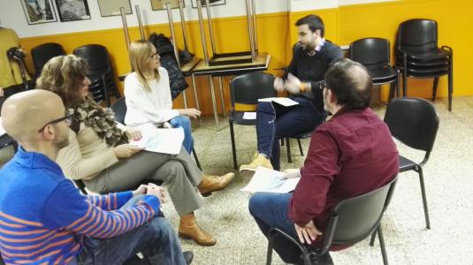 El Fòrum Soterrem l'Autopista s'entrevista amb el diputat socialista Pol Gibert -Imatge 1-