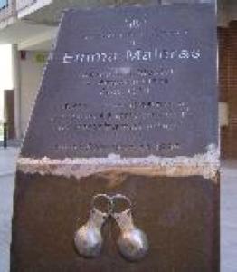 Nova placa d´homenatge a la ballarina local Emma Maleras -Imatge 1-