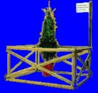 Instal·lats els punts de recollida d´arbres de Nadal -Imatge 1-