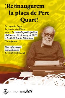 Trobada participativa per a la reinauguració de la plaça de Pere Quart