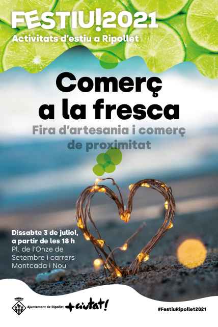 Ripollet gaudeix de comerç a la fresca per celebrar l'estiu 