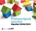 Preinscripció escolar del curs 2020-2021