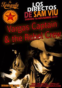 Directes de Sam Viu: Vargas Captain & The Rebel Crew -Imatge 1-