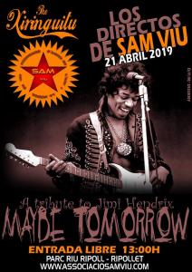 Directes de Sam Viu: Maybe Tomorrow - Tribut a Jimi Hendrix -Imatge 1-
