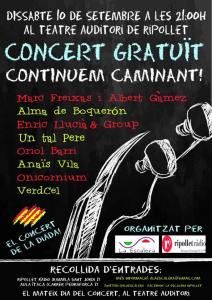 Concert de cantautors en català la vigília de la Diada, de tancament l'aniversari de La Escalera -Imatge 1-