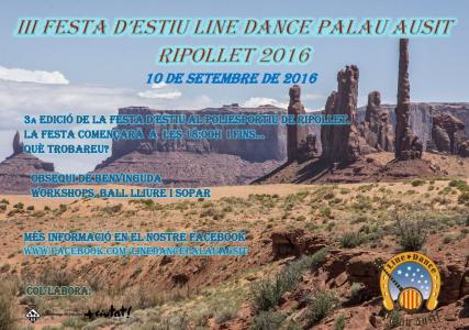 III Festa d'Estiu de Line Dance Palau Ausit -Imatge 1-