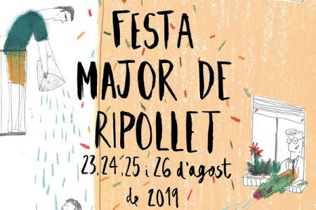 Ripollet ja té cartell per a la Festa Major 2019 -Imatge 1-