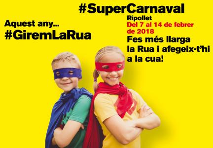 18 comparses formades per unes 1.500 persones s'inscriuen a la Rua del #SuperCarnaval -Imatge 1-
