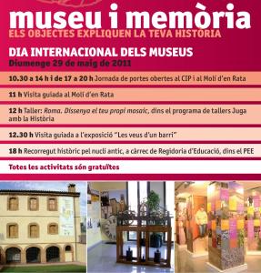 Ripollet s'adhereix el proper 29 de maig al Dia Internacional dels Museus -Imatge 1-