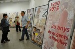 El Centre Cultural exposa les pintures de Pere Padró i els 25 anys dels Gegants de Ripollet -Imatge 3-
