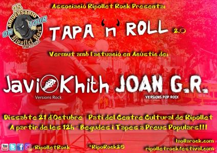 L'Associació Ripollet Rock organitza el segon vermut Tapa'n'Roll -Imatge 1-