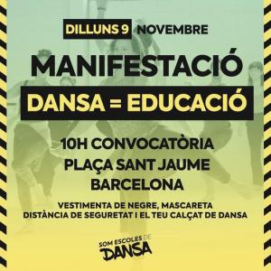 Les escoles de dansa de Ripollet es manifestaran dilluns contra les mesures per la COVID-19 -Imatge 1-