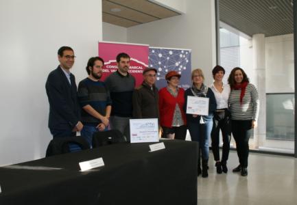 L'Associació d'Aturats Ripollet-Cerdanyola recull el premi del Concurs d'Idees Innovadores -Imatge 1-