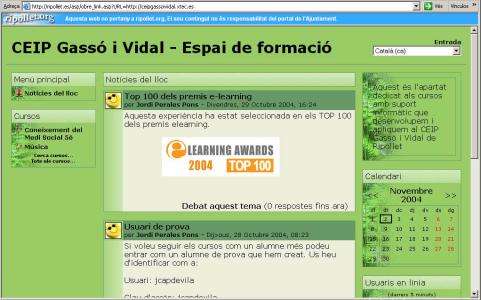 El CEIP Gassó i Vidal opta als premis eLearning -Imatge 1-