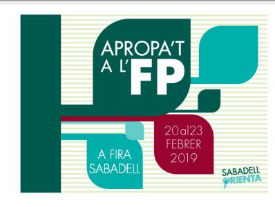 Els instituts Palau Ausit i Lluís Companys, presents a la Fira Apropa't a l'FP -Imatge 1-