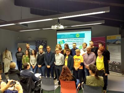 Els finalistes del Concurs d'Idees Innovadores presenten els seus projectes davant el jurat -Imatge 1-