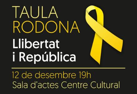 El CDR de Ripollet organitza una taula rodona amb el lema 'Llibertat i Repblica' -Imatge 1-