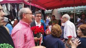L'ex-Lehendakari Patxi López fa campanya a Ripollet pel PSC acompanyat de l'agrupació local -Imatge 3-