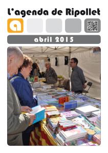 Agenda de Ripollet - Abril de 2014 -Imatge 1-