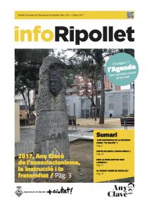 Revista InfoRipollet nmero 222 (febrer de 2017) -Imatge 1-