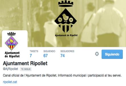 L'Ajuntament obre comptes a Twitter i Facebook com a nous canals de comunicació i participació -Imatge 1-