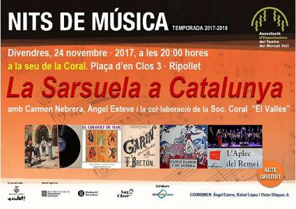 Nits de msica: "La sarsuela a Catalunya" -Imatge 1-