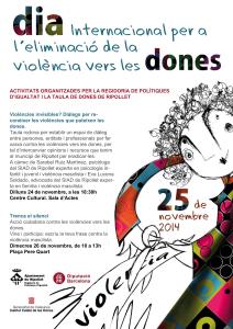 Dia internacional per a l'eliminaci de la violncia vers les dones -Imatge 1-