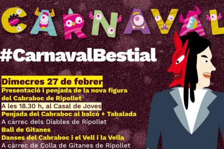 El Carnaval arriba a Ripollet amb la penjada del nou Cabraboc -Imatge 1-