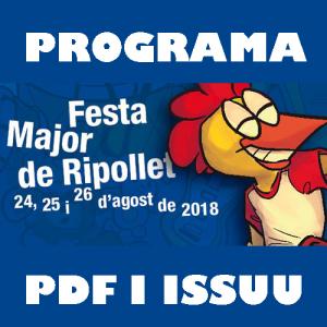 Programa de la Festa Major de Ripollet 2018 -Imatge 1-