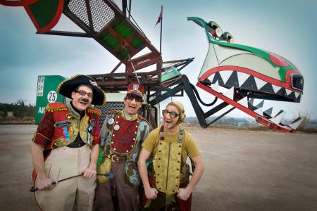 FM'10. Dissabte, 28 d'agost.<br>Pregó a càrrec de la Cia Baldufa i retorn del Repic de Campanes -Imatge 1-