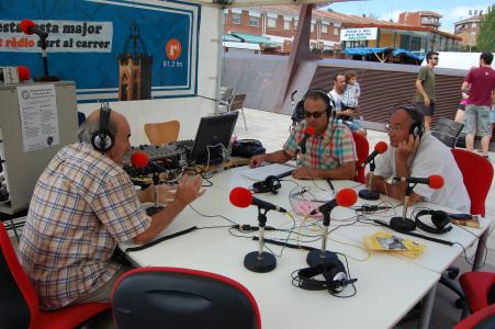 FM'14: La ràdio surt al carrer per Festa Major -Imatge 1-