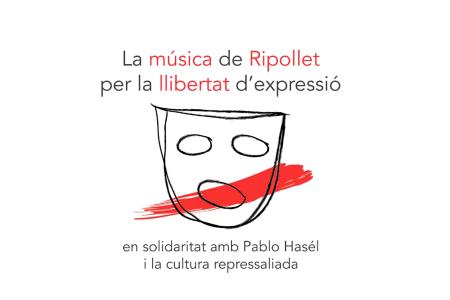Músics de Ripollet s'uneixen per la llibertat d'expressió i en suport a Pablo Hasél -Imatge 1-