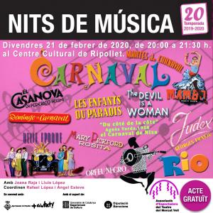 Nits de msica: Carnaval al cinema -Imatge 1-
