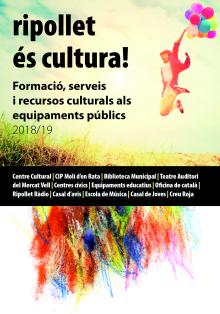 Guia Ripollet és cultura! amb l'oferta de cursos, tallers i recursos dels equipaments municipals