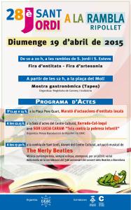 Sant Jordi a la Rambla 2015 -Imatge 1-