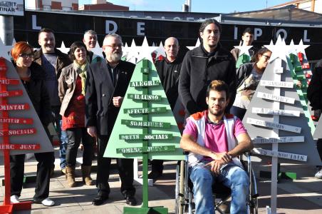 Es presenta la primera campanya conjunta de les entitats econmiques de Ripollet amb motiu de Nadal -Imatge 1-