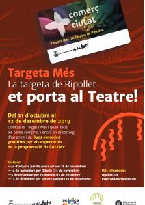 La Targeta Més! de Ripollet et porta al Teatre -Imatge 1-