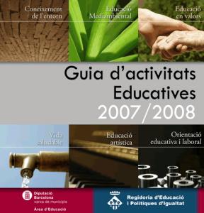 Ripollet presenta la guia d'activitats educatives 2007-2008 -Imatge 1-