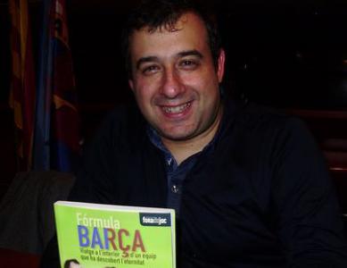 Ricard Torquemada parla de futbol i de <i>Fòrmula Barça</i> a Ripollet -Imatge 1-