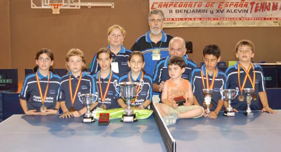 El Club Tennis Taula Ripollet al Campionat d'Espanya Benjamí -Imatge 1-