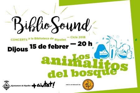 Arrenca avui el BiblioSound amb un concert de "Los animalitos del bosque" a la Biblioteca Municipal -Imatge 1-