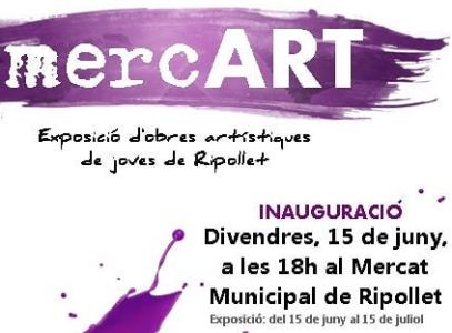 L'art jove s'instal·la al Mercat Municipal amb la segona edició de MercART -Imatge 1-