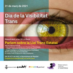 Nova jornada contra la transfòbia amb motiu del Dia de la Visibilitat Trans -Imatge 1-