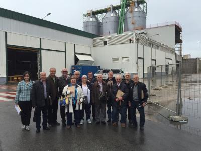 Les associacions de veïns visiten la planta de tractament de residus metropolitans de Gavà -Imatge 1-
