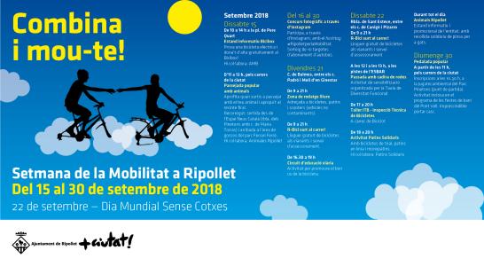 Pedalada popular de la Setmana de la Mobilitat a Ripollet 'Combina i mou-te!' -Imatge 1-