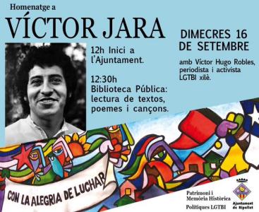 Ripollet ret homenatge al cantautor xilè Víctor Jara -Imatge 1-