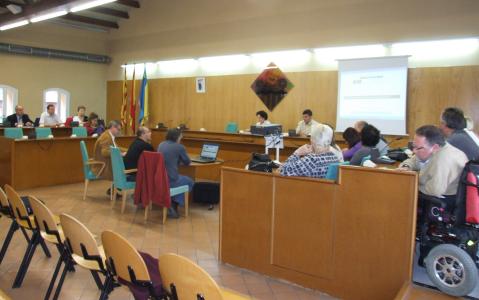 Municipals 2011<br>Celebrat el Ple del sorteig dels membres de les taules electorals -Imatge 1-