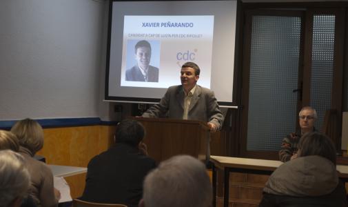 Municipals 2011<br>Xavier Peñarando candidat de CDC a les eleccions municipals -Imatge 1-
