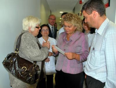 CDC a Ripollet transmet a la consellera Geli la seva preocupació per les obres de l'hospital -Imatge 1-
