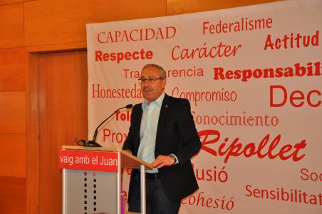 Ampli suport a la presentació de Parralejo com a candidat -Imatge 1-